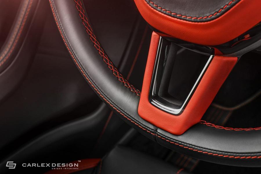Детали интерьера Skoda Fabia by Carlex Design 2016 года  (фото 8 из 8)